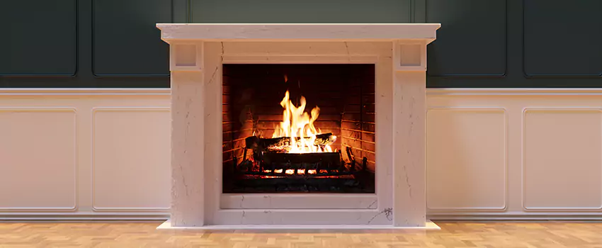 Open Flame Wood-Burning Fireplace Installation Services in Farragut, Tennessee