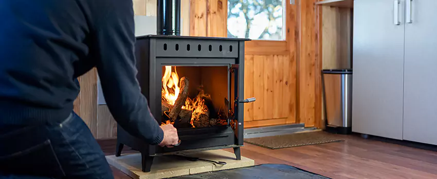 Open Hearth Wood Fireplace Installation in Farragut, TN