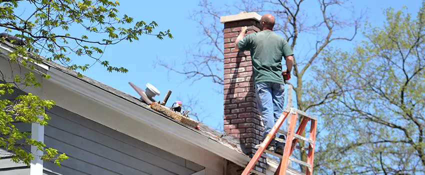 Vinyl and PVC Chimney Flashing Installation in Farragut, TN
