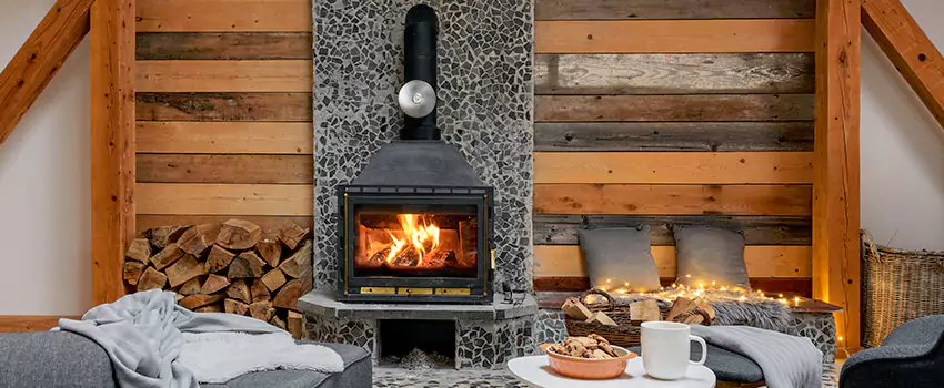 Thelin Hearth Products Direct Vent Gas Stove Fireplace Inspection in Farragut, Tennessee